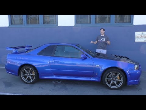 Here's a Tour of a USA-Legal R34 Nissan Skyline GT-R