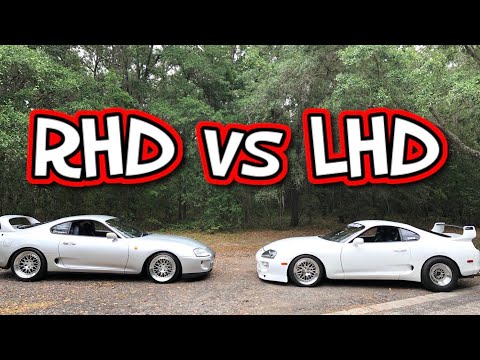 RHD Supra vs LHD Supra Whats Different? (First Time Driving RHD)