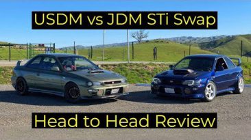 Subaru GC8 Impreza USDM vs JDM STi Swap - Is JDM Always Better?