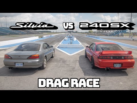 TURBO VS NA! Nissan 240SX S14 VS Silvia S15