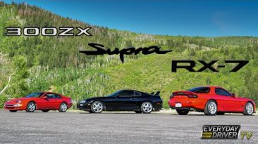 300zx vs Supra vs RX7 - 90s Legends Compared | Everyday Driver TV Season 9