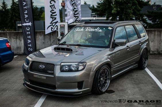 Grey Subaru Forester