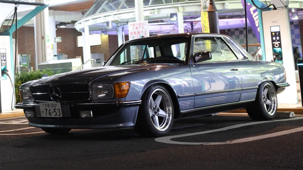  2JZ-Swapped Mercedes SLC Is A Delightful Euro-JDM Fusion With Ferrari F40 Brakes